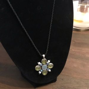 Flower Medallion Necklace